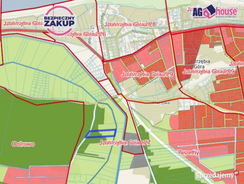 Działka Jastrzębia Góra Obozowa 11261m2