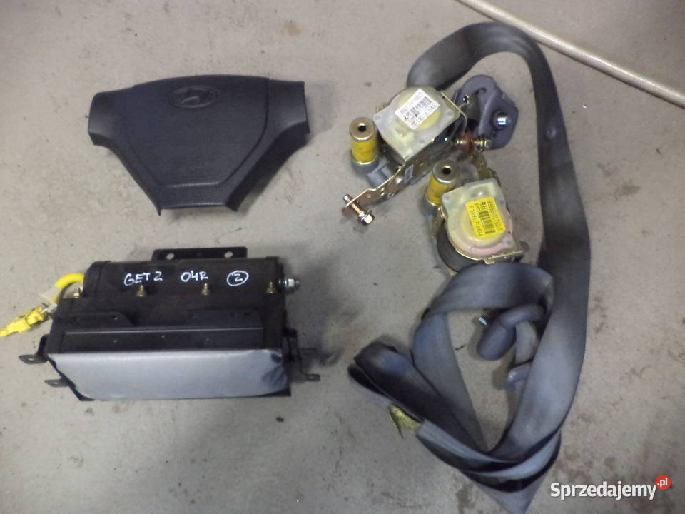 HYUNDAI GETZ 2003 PODUSZKA KIEROWCY AIR BAG PASY Turek sprzedam