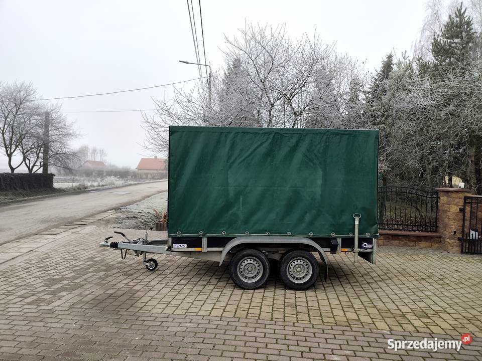 Przyczepa SARIS 300m x 150m DMC 2000 Super Stan towarowe Wodzisław