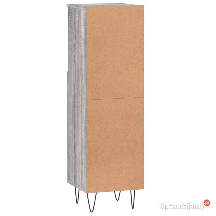 Szafka łazienkowa szary dąb sonoma 30x30x100 mazowieckie Warszawa