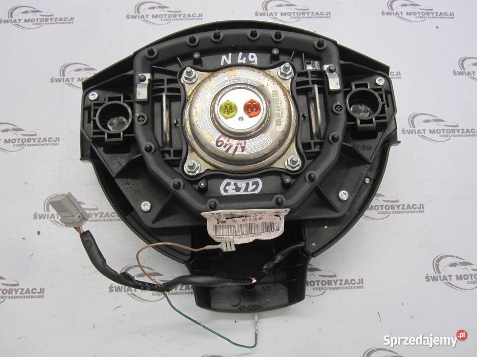 NISSAN QASHQAI I J10 07r AIRBAG poduszka osobowe Kielce