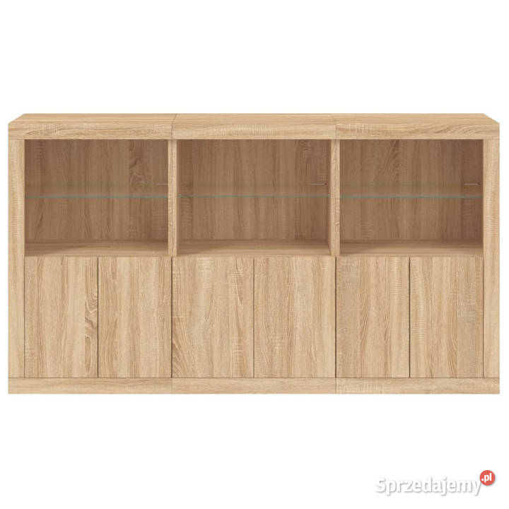 Szafka z oświetleniem LED dąb sonoma 1815x37x100 Pozostałe Warszawa sprzedam