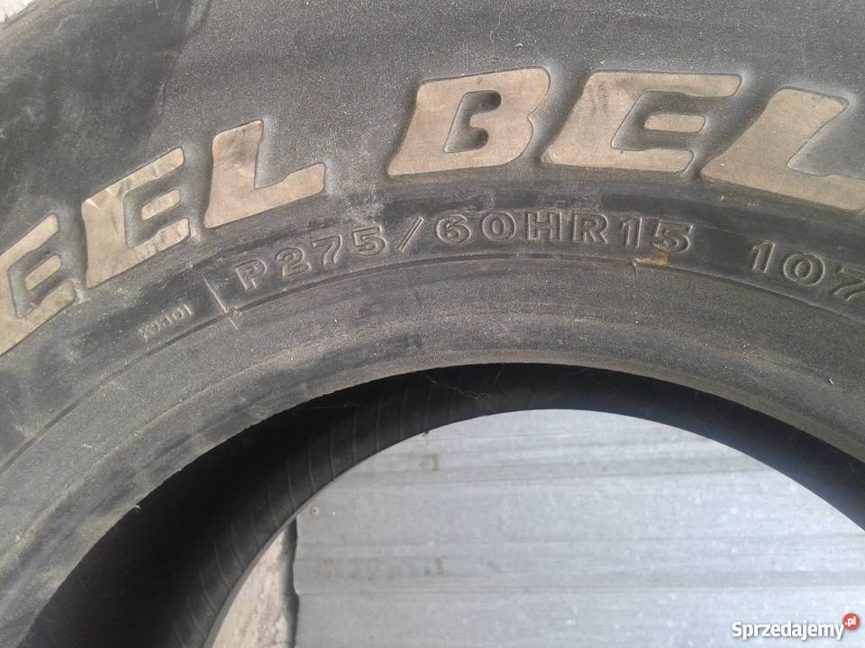 Opony Bridgestone Steel Belted 60 zmota trajka
