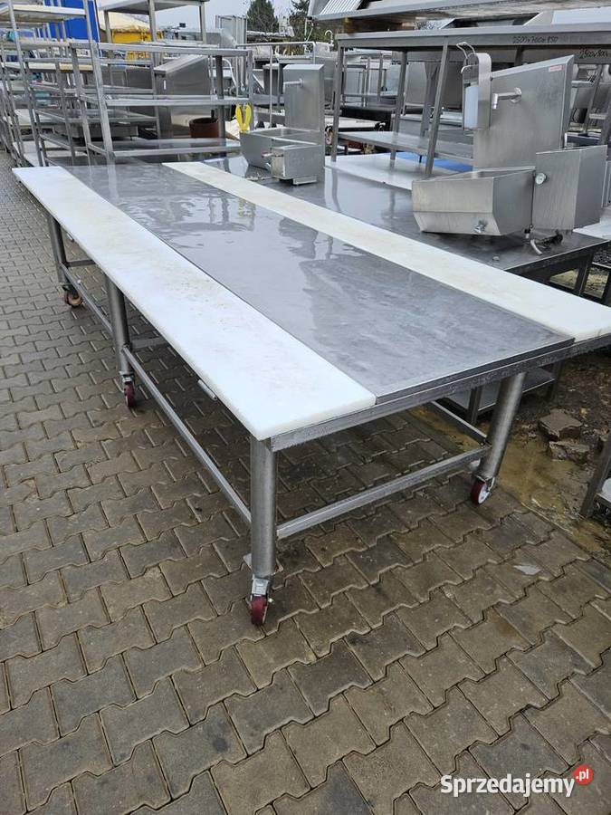 Stół masarski 350x130x90 Gastronomia wielkopolskie Krotoszyn