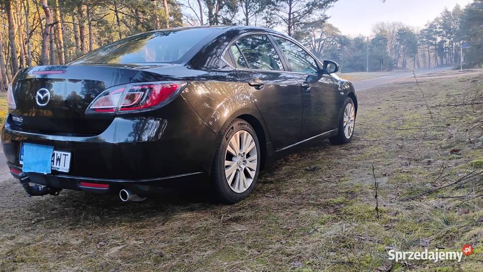 Mazda 6 poj20 2008 BLPG Zadbana Ważne Opłaty benzyna+LPG Motoryzacja