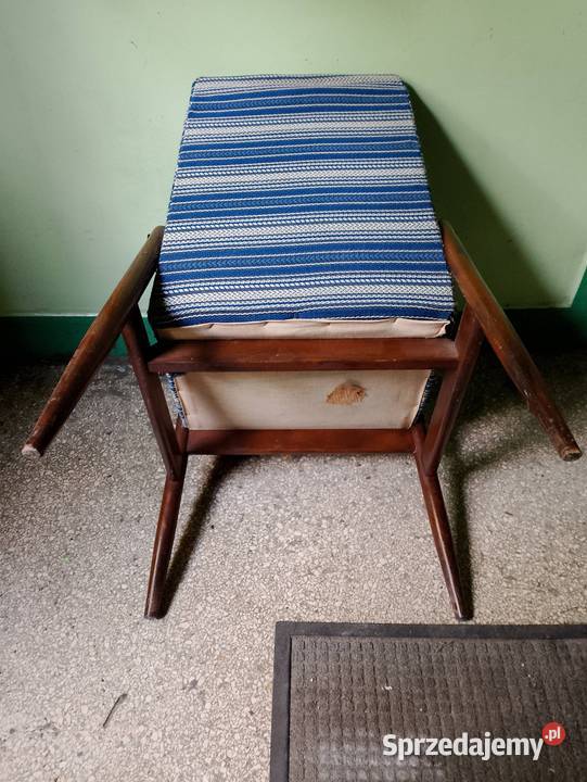 Fotel Celia typ 300227 PRL małopolskie Kraków