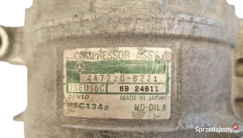 KOMPRESOR SPRĘŻARKA KLIMATYZACJI MERCEDES W203 C Działoszyce
