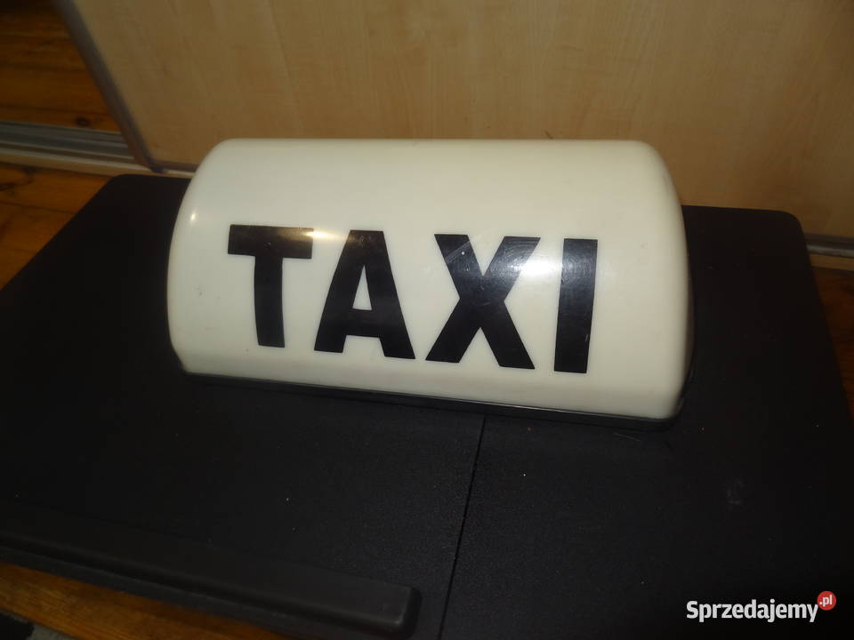 KOGUT TAXI NA MAGNES SYGNALIZATOR LAMPA żółta wielkopolskie Poznań