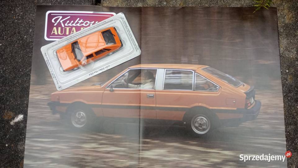 FSO POLONEZ 1500 kultowe auta PRL 143 Deagostini