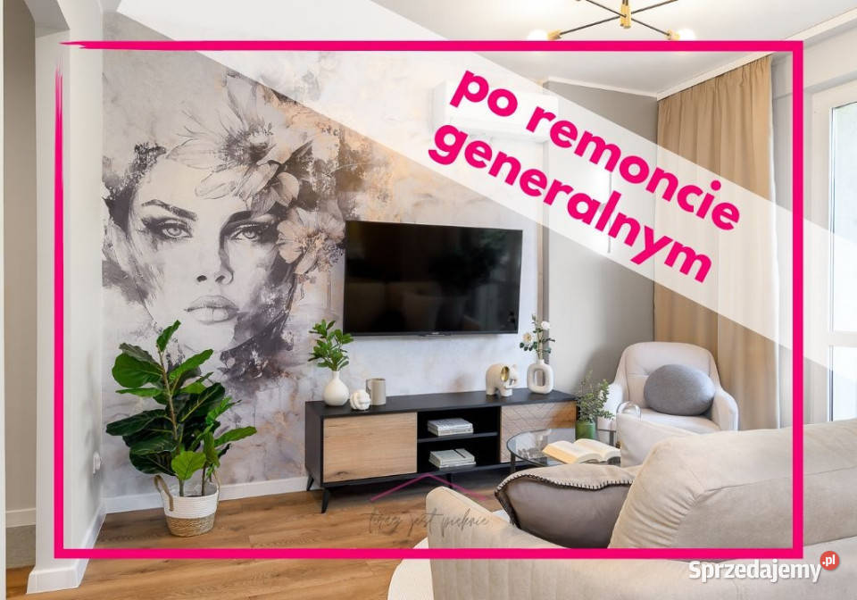 3 POKOJE remoncie 2 BALKONY umeblowane 52m2 Sprzedaż małopolskie Kraków