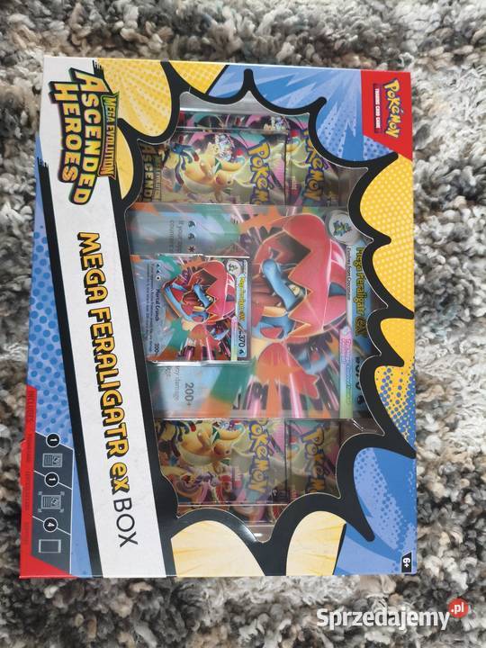 Pokemon Ascended Heroes Mega Evolution Box Jarosław sprzedam