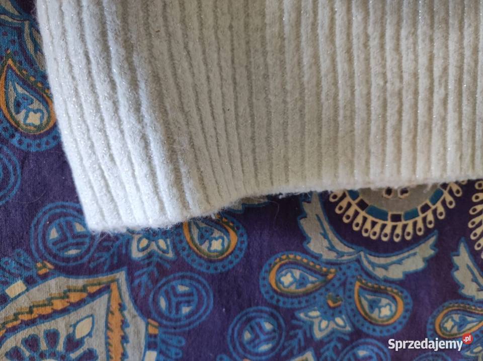 sweter z golfem golf kardigan ciepły szeroki Rozmiar uniwersalny Kielce sprzedam