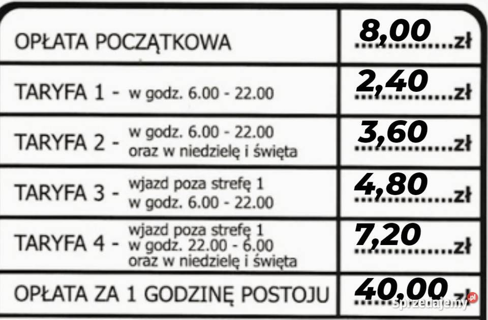 Taxi RafTaxi Wyrzysk