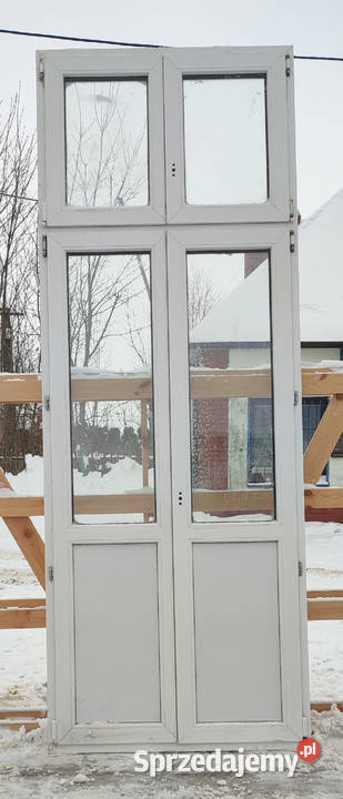 OKNA KacprzaK Okno TARASOWE 109X292 Używane PCV Lublin sprzedam