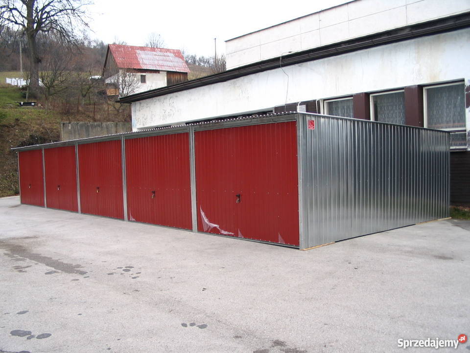 GARAŻ BLASZANY SCHOWEK GARAŻE BLASZANE NA WYMIAR