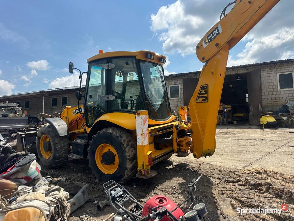 Koparko Ładowarka JCB 3CX 4x4x4 3 Łyżki Kabina małopolskie Tymowa