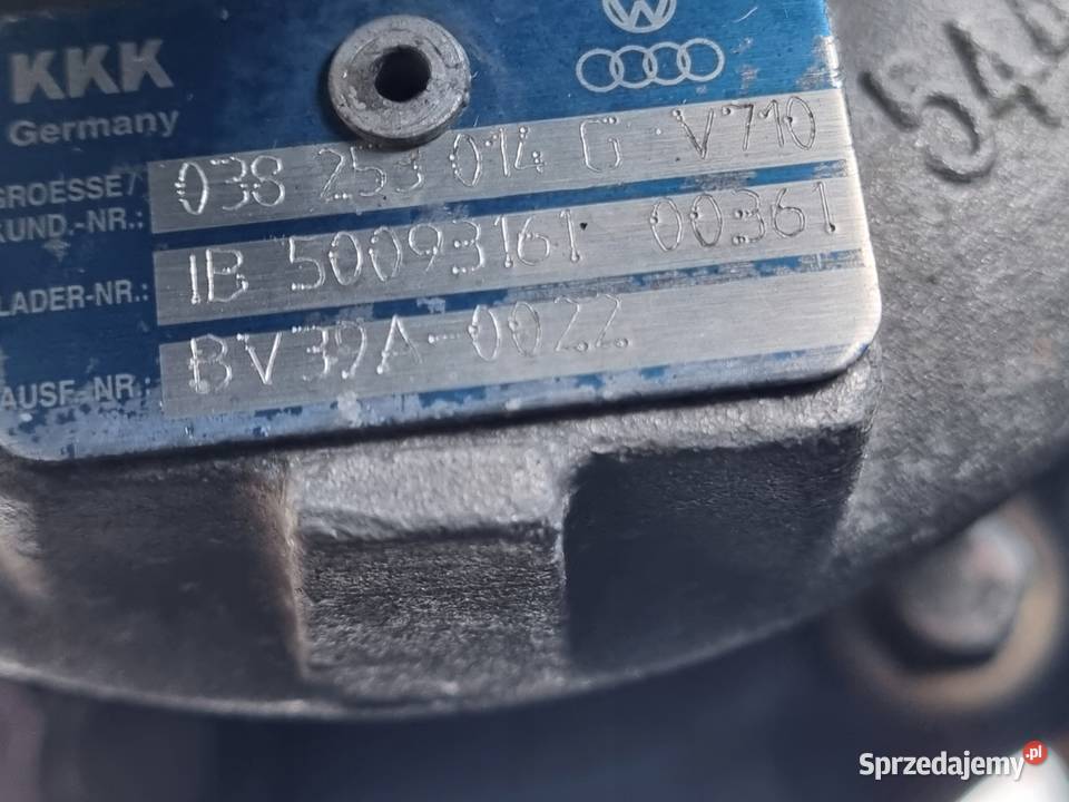 SILNIK KOMPLET VW Touran 19 TDI 90 osobowe Janów
