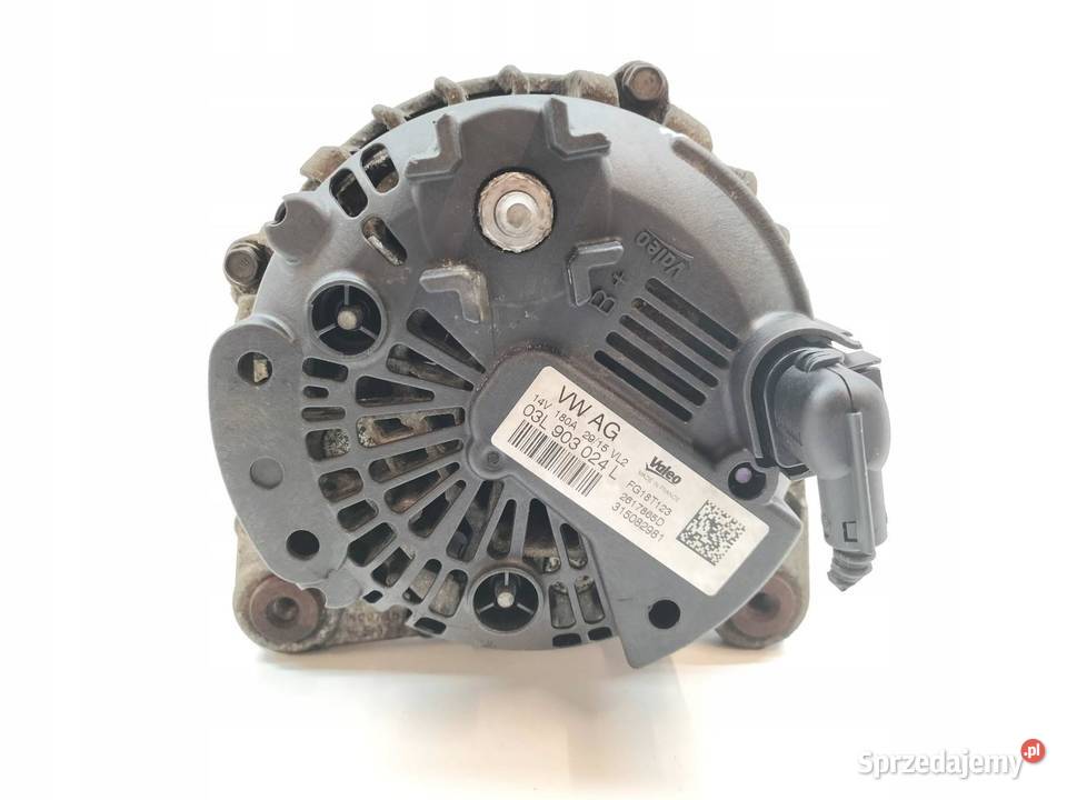ALTERNATOR 03L903024L 20 TDI VW Volkswagen Układ elektryczny silnika świętokrzyskie