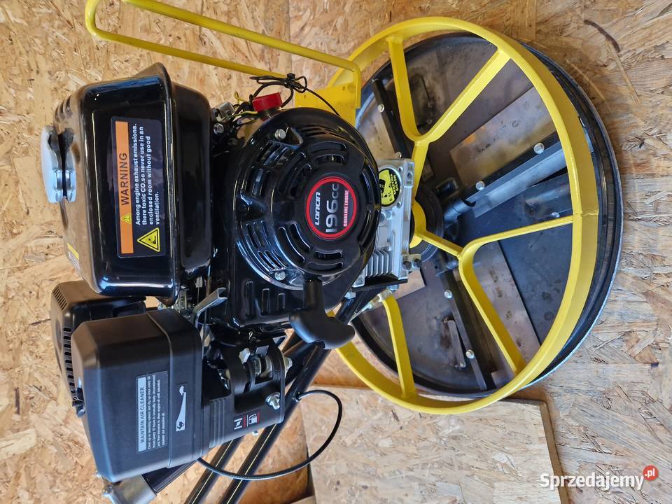 ZACIERACZKA SPALINOWA DO BETONU 57 TALERZ Głogowa