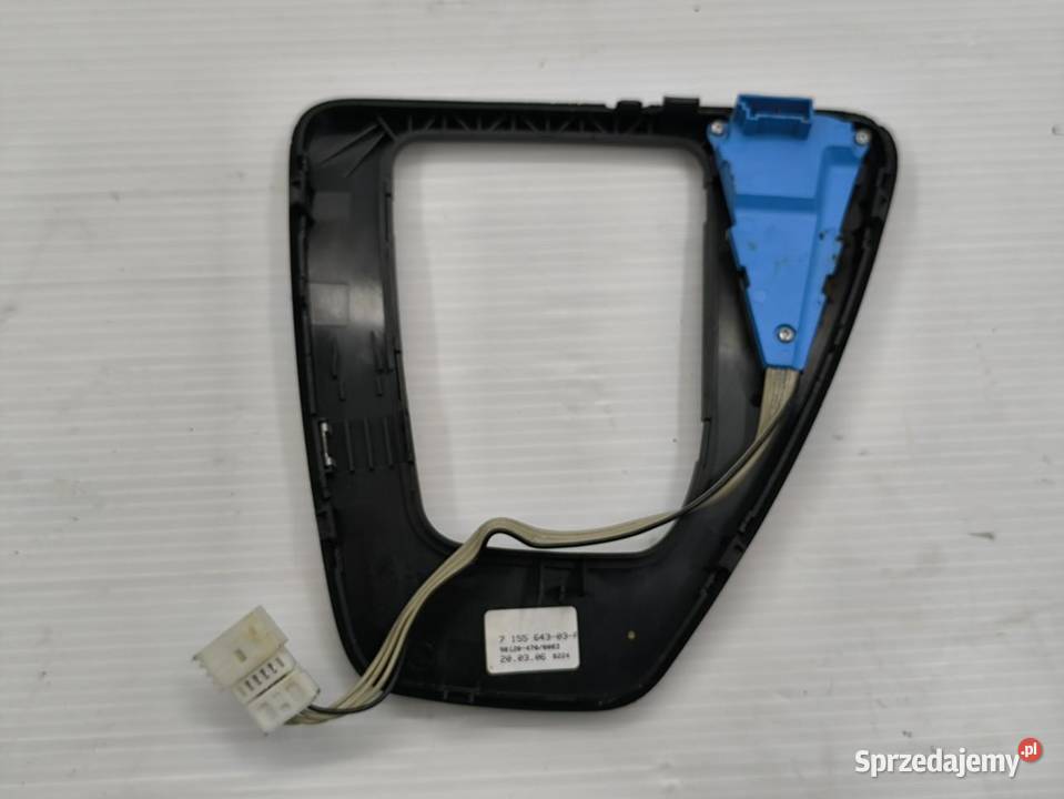 RAMKA OSŁONA LEWARKA AUTOMAT BMW E90 E91 7155643