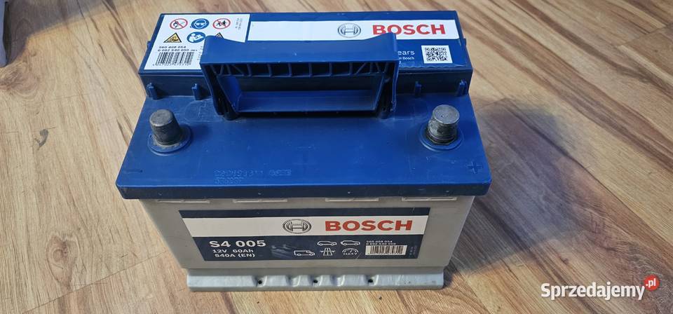 Akumulator BOSCH S4005 12V 60 Ah 540A Okazja lubuskie Szprotawa