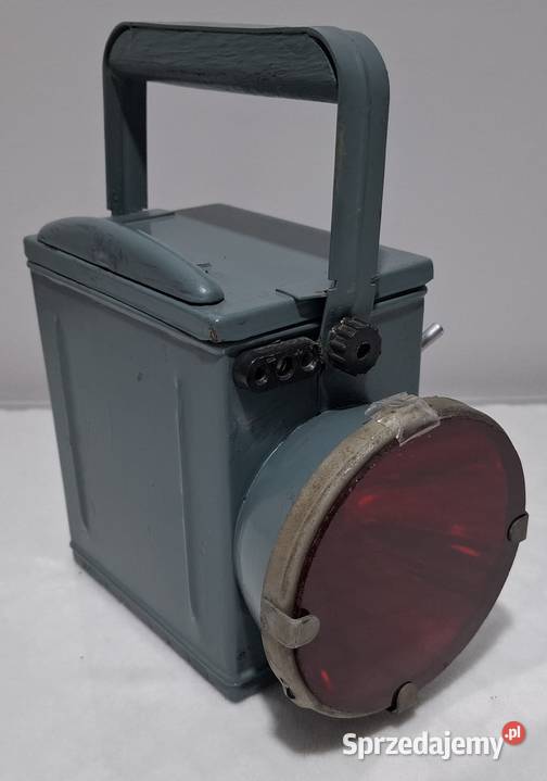 Lampa kolejowa 1978r 125x205x225 2290g Kolekcje Czeladź