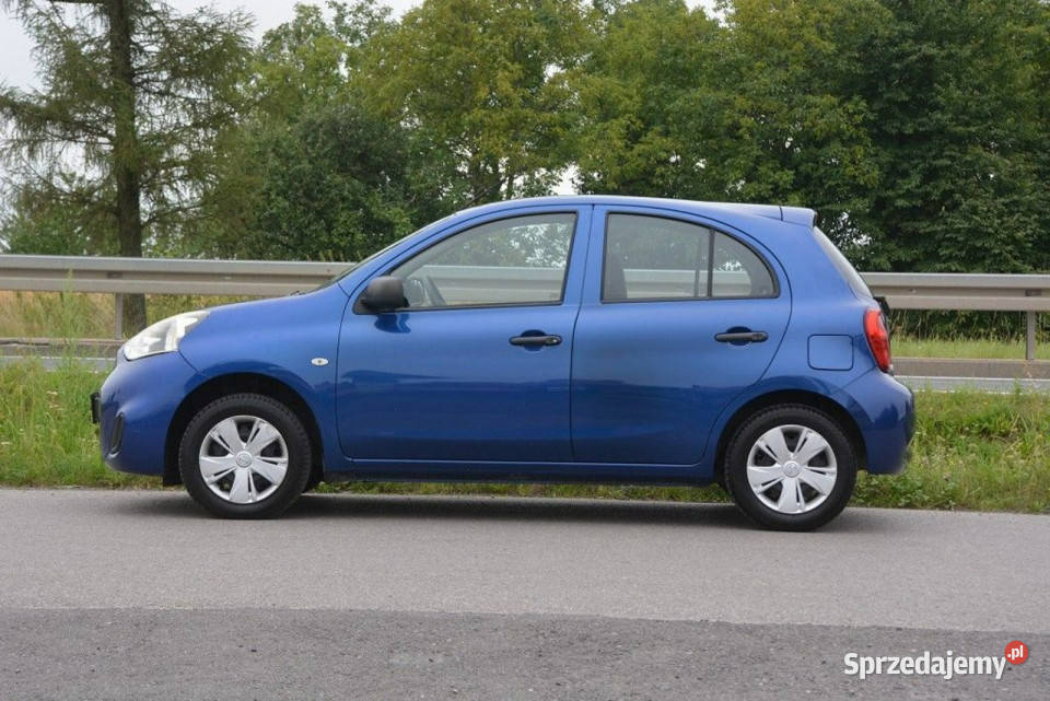 Nissan Micra 12 Benzyna Gaz klimatyzacja Rok produkcji 2014