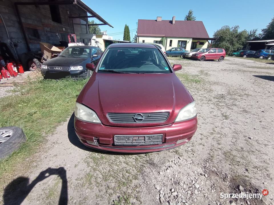 Opel Astra 16 16V 74 kW 1998 r dawca części Szklarka Myślniewska