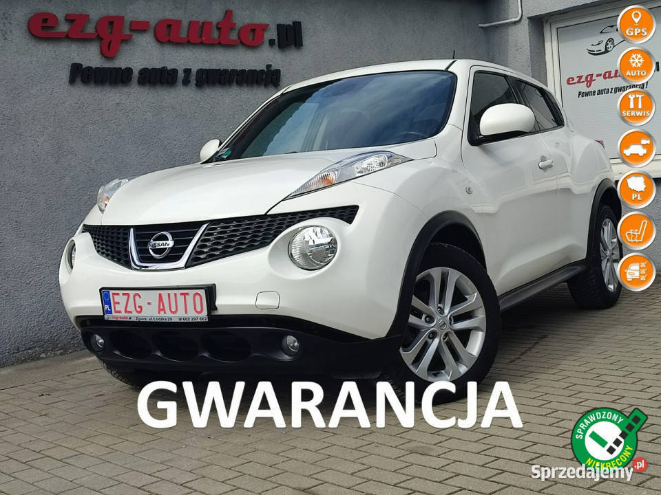 Nissan Juke Kamera Navi klimatronik bezwypadkowy manualna Zgierz