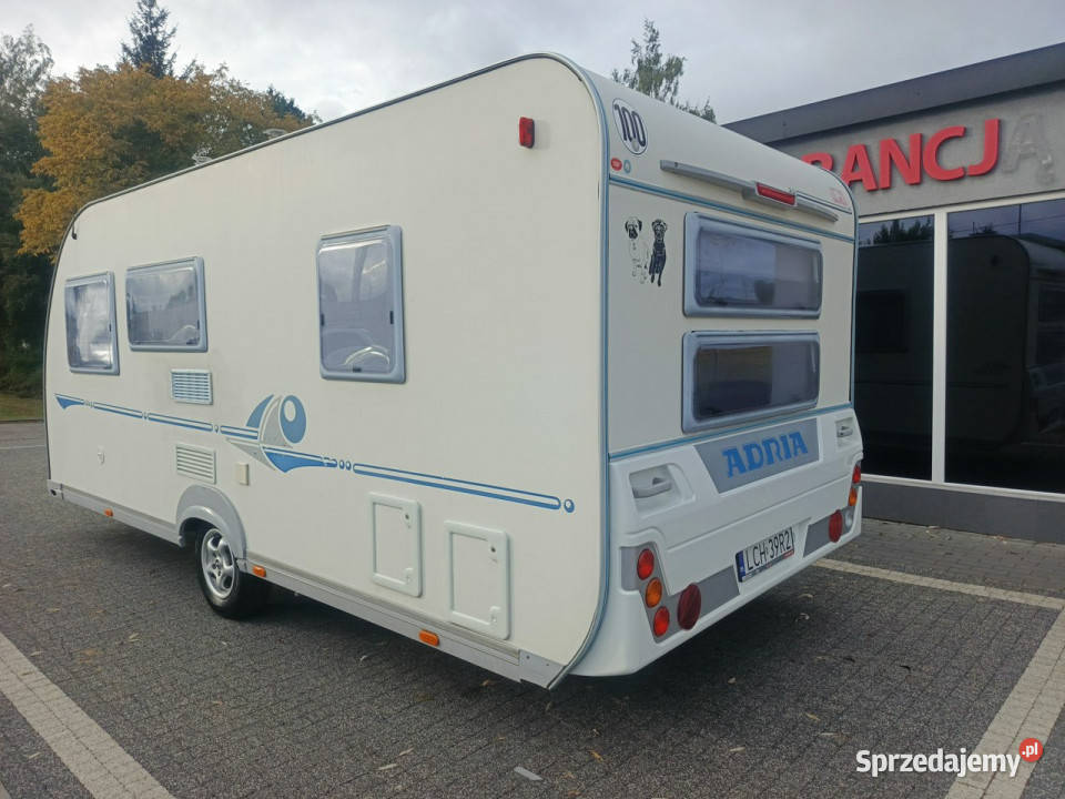 przyczepy kempingowe Adria Adora Piętrowe łóżko Chełm