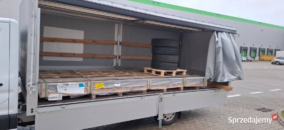 Zabudowa do auta dostawczego skrzynia z plandeką Rabiany
