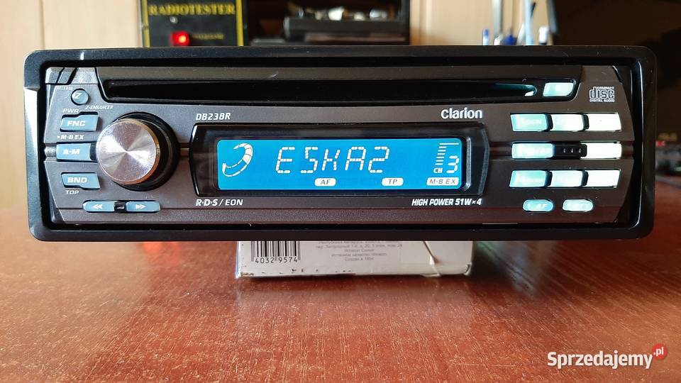 Sprzedam radio samochodowe Clarion DB238R Łódź