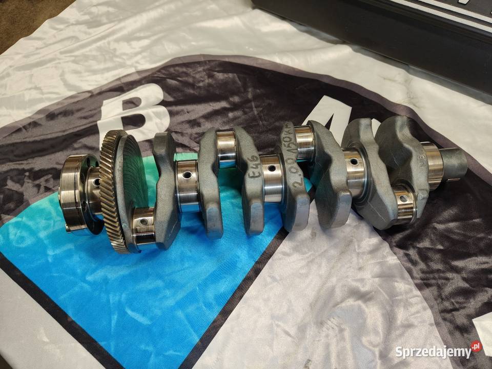 Bmw e46 20d m47 150 wał korbowy oryginał osobowe Aleksandrów Łódzki