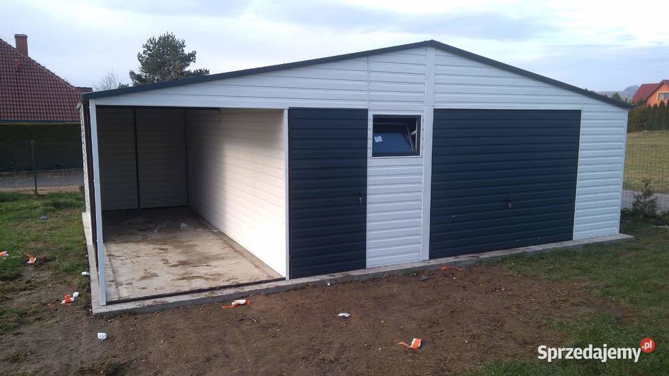 Garaże blaszane nowoczesne WZMOCNIONE NA WYMIAR Pozostałe Kraków