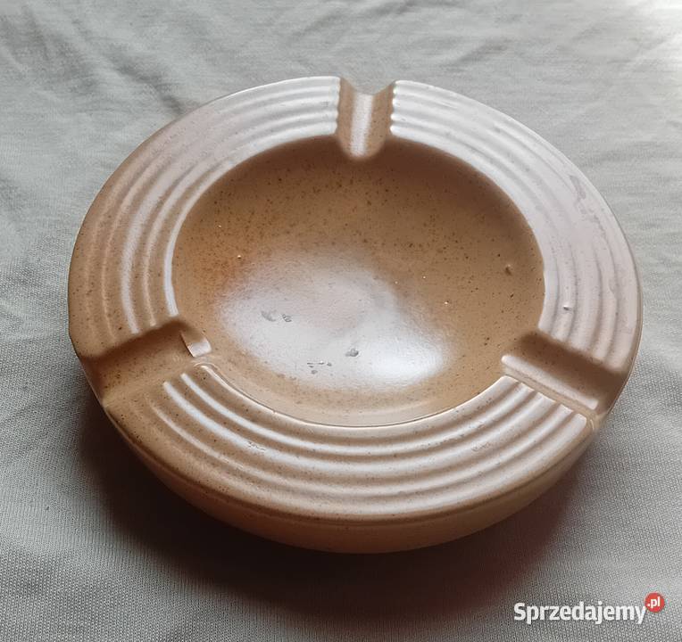 Ceramiczna popielniczka art deco Niemcy około Koźminek