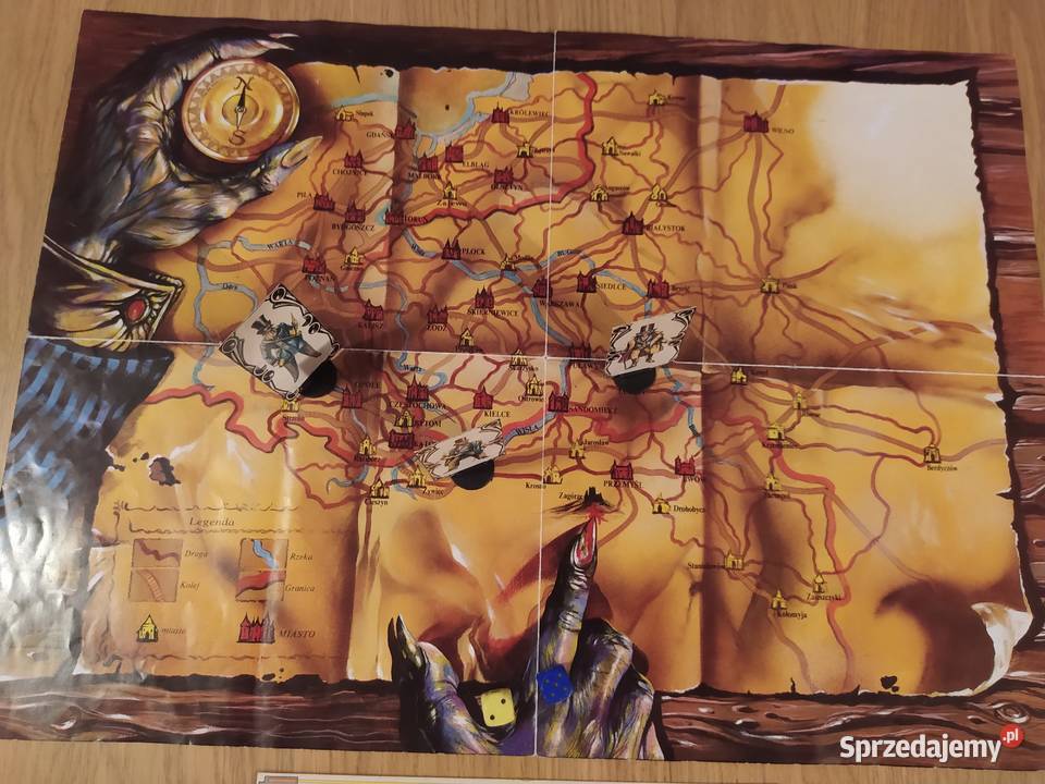 Wampir gra planszowa firmy Sfera Wrocław