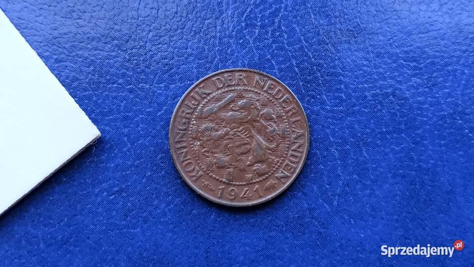 Stare monety 1 cent 1941 Holandia Lesko sprzedam