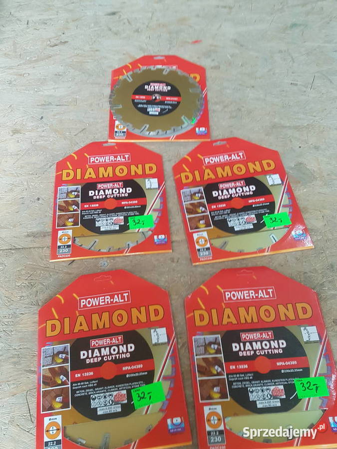 TARCZA DIAMENTOWA DO CIĘCIA 230 mm betonu złota Głogowa sprzedam