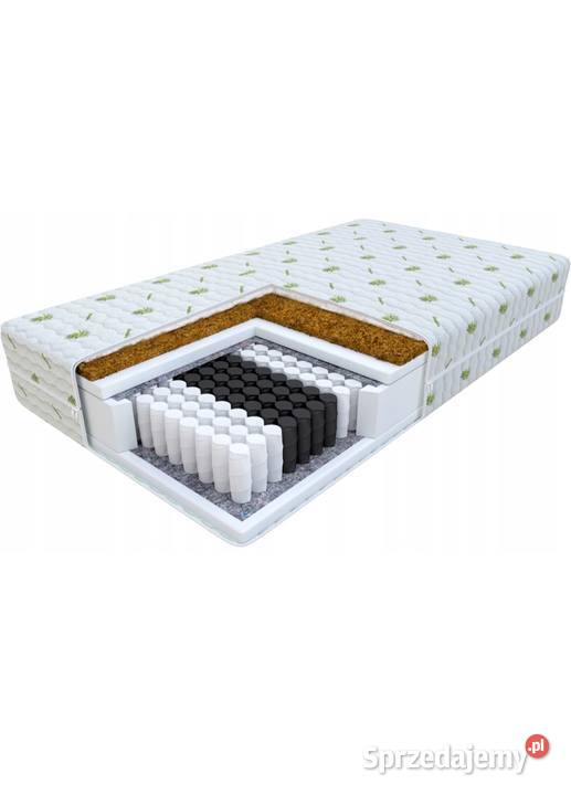 Materac 200x220 kokos pocket PALOMA Aloevera 22 Lublin