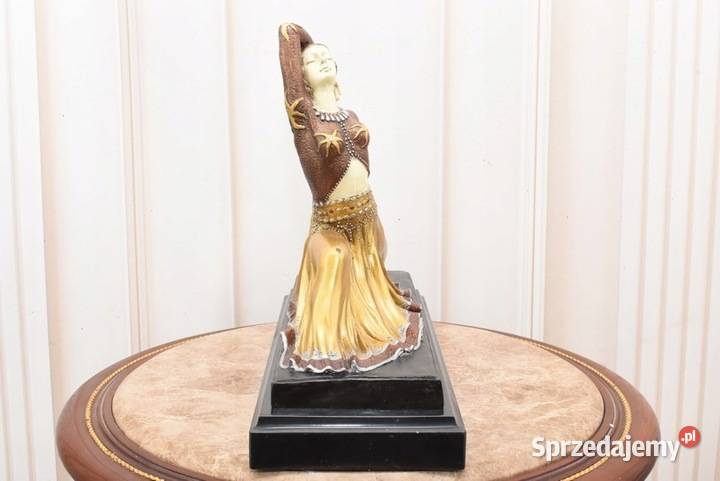 Egipska Tancerka w Stylu Demetre Chiparus Figura Kraków