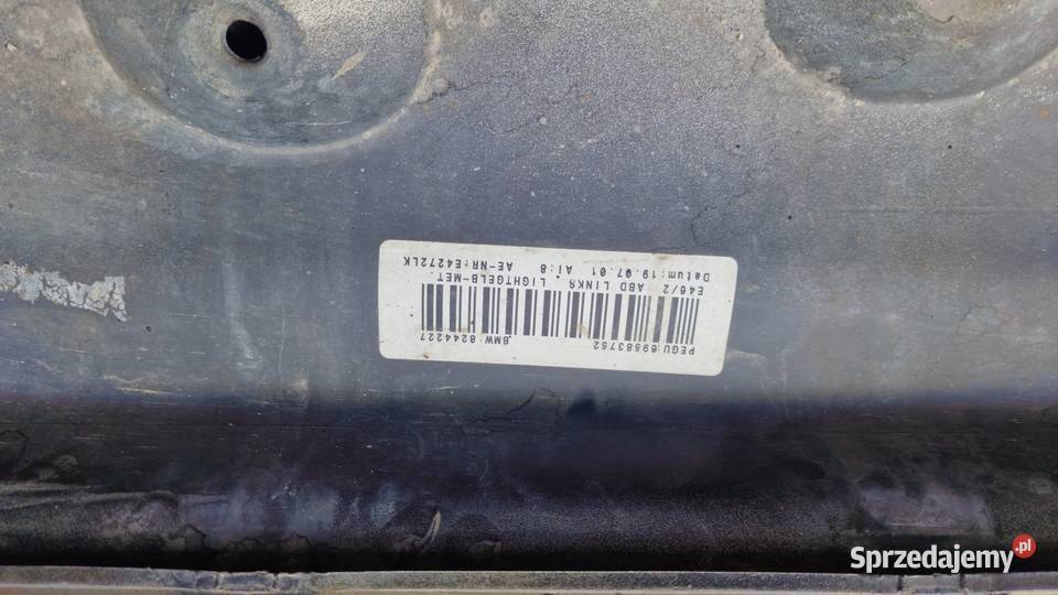 Listwy progowe OEM BMW E46 Coupe Orientblau małopolskie Nowy Sącz