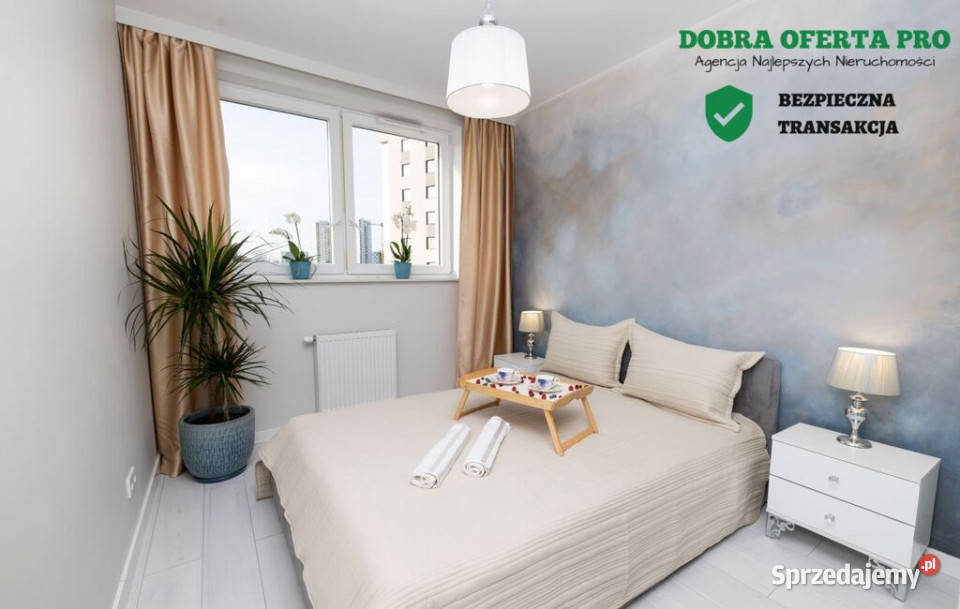 Luksusowy apartament glamour z loggią Gdańsk