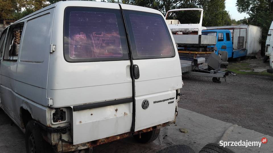 Drzwi skrzydełkowe tył Volkswagen T4 tylne 2002r