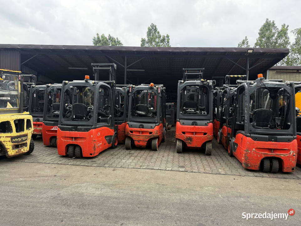 wózek widłowy elektryczny LINDE E12 E14 E16 E20 łódzkie Działoszyn
