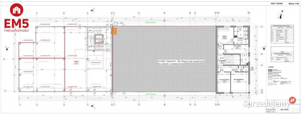 Lokal Białystok Hetmańska 1400m2 42zł/m2