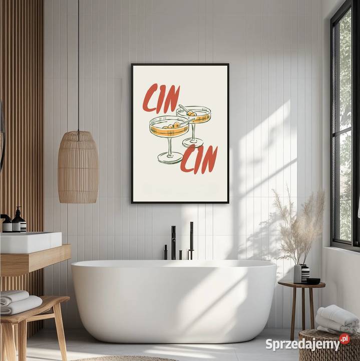 Plakat A4 Vibes Vinos Warszawa