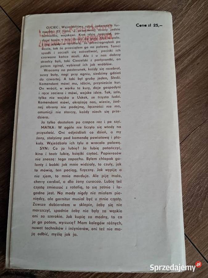 książka z 1973r mieć życie niezwykłe stan Sandomierz