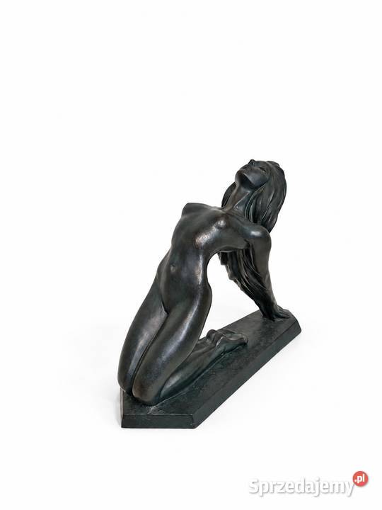 Ikona Art Deco Duża Rzeźba Wiosna Spring A Danel Poddębice