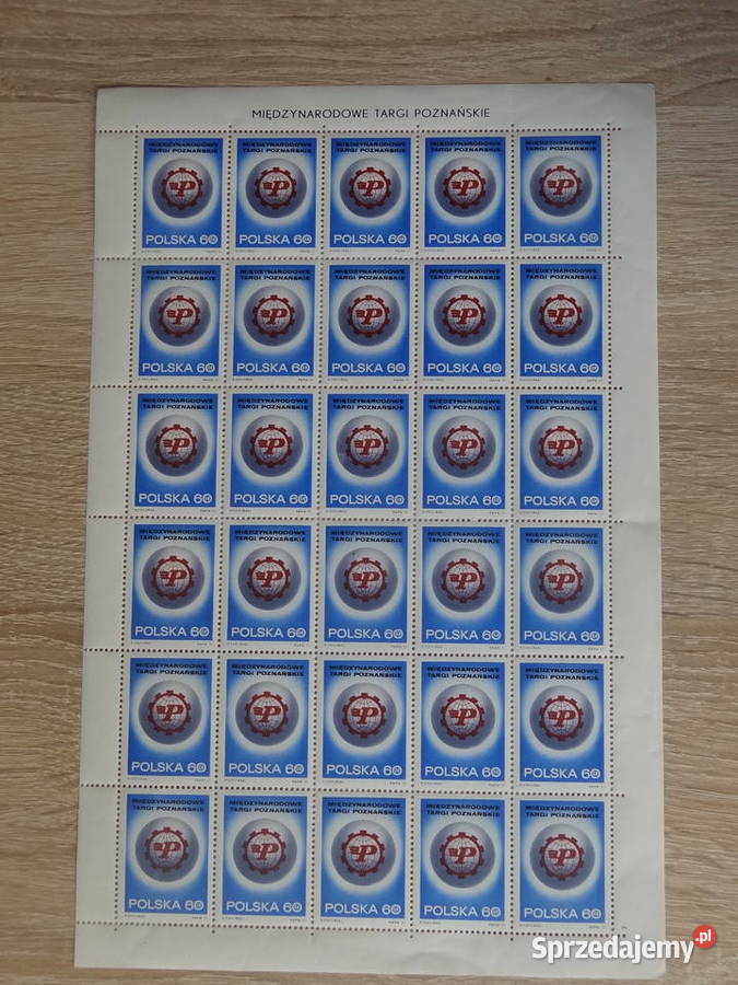 Znaczki pocztowe Polska Fi 1954 Ark Kolekcje Jarosław