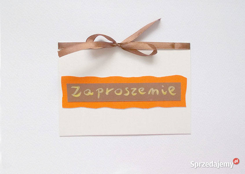 ogólne zaproszenia C6 perłowe zaproszenia na Gdańsk
